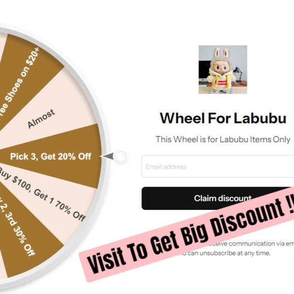 Pink 3 Pieces Overall With Shoes + Purse Fits For Labubu Doll - Picture 8 of 8